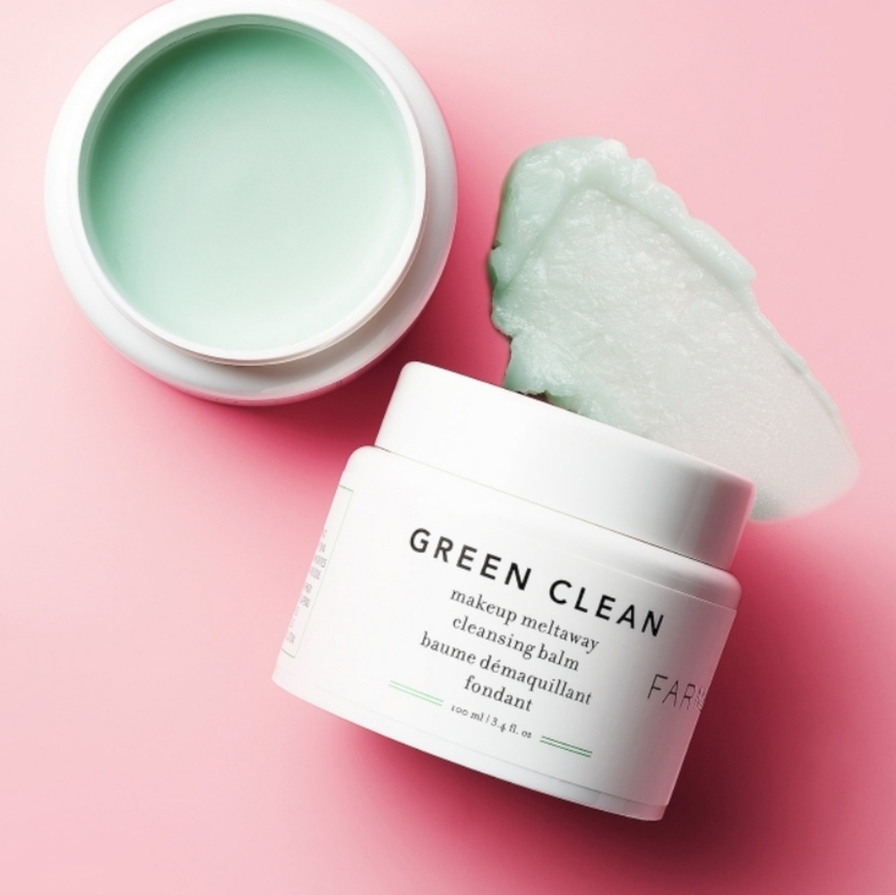 2/$20 Farmacy Green Clean cleansing balm, trial size